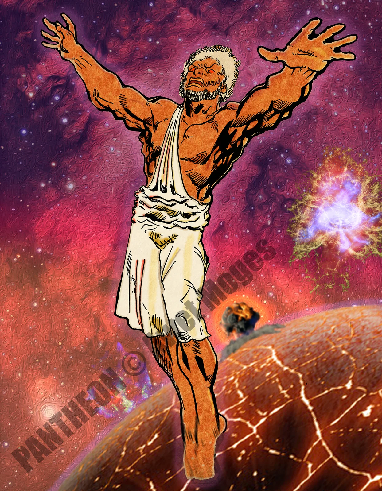 Iz’rael above a fractured planet